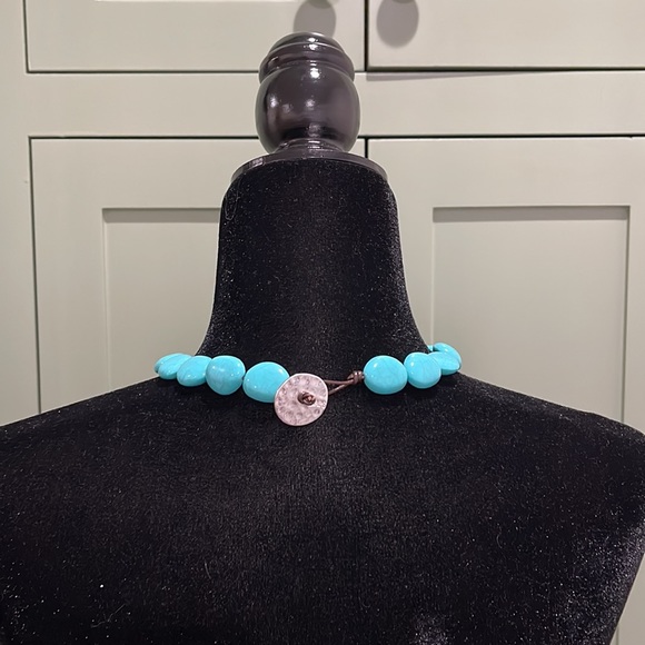 Chaps Necklace and Bracelet - Picture 3 of 6